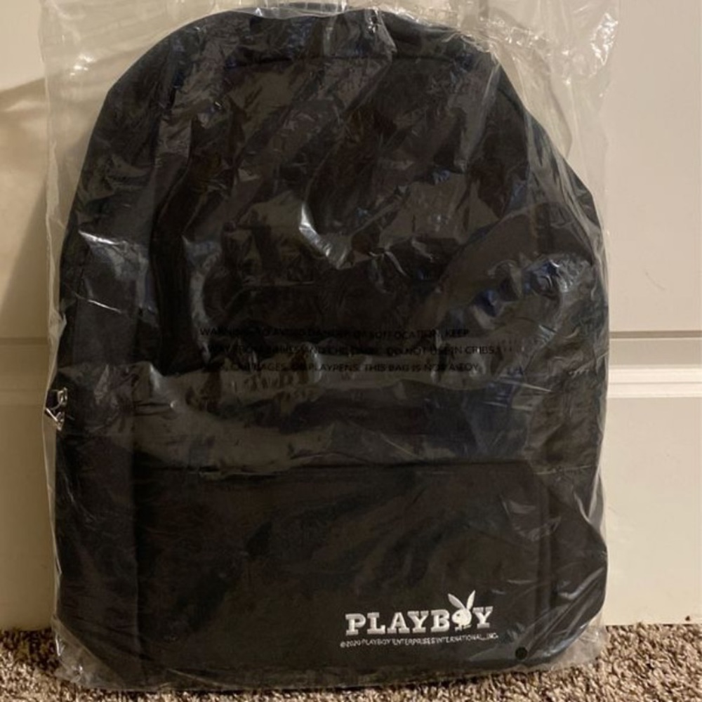 Playboy Black Backpack